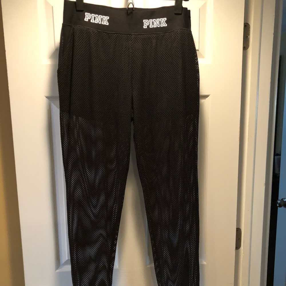 LIMITED EDITION VS Pink Fishnet Ultimate Leggings